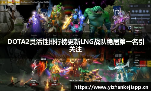 DOTA2灵活性排行榜更新LNG战队稳居第一名引关注